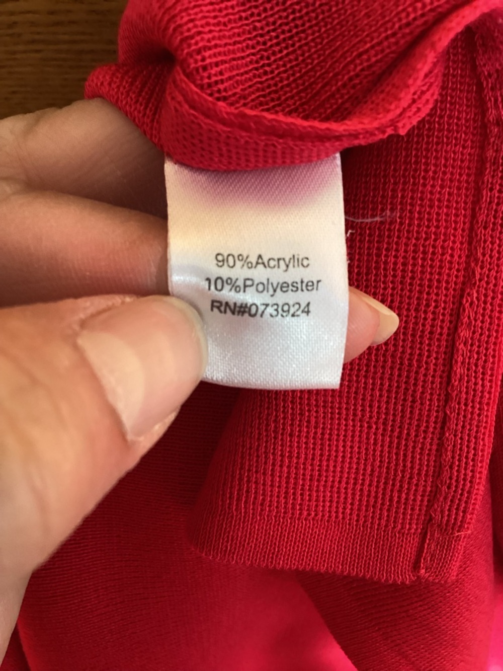 Ming Wang Red Sleeveless Knit Shell size large - Picture 7 of 11